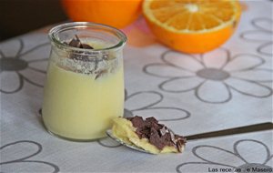 Vasitos De Crema De Naranja
