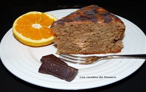 Bizcocho De Cacao Y Naranja Confitada
