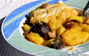 Patatas Con Bacacalo Y Setas
