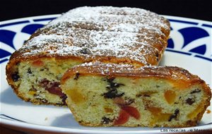 Plum Cake De Fruta Confitada Y Pasas
