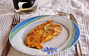 Tortilla De Arroz Y Cebolla
