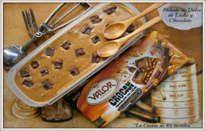 Helado De Dulce De Leche Y Chocolate Crujiente
