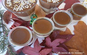 Vasitos De Turrón De Jijona Y Chocolate
