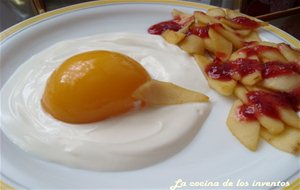 De Postre "huevo Frito Con Patatas"
