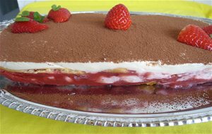 Tiramisú De Fresas
