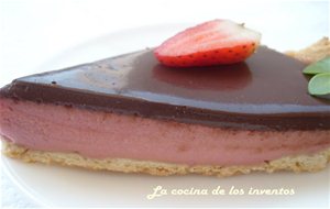 Cheesecake De Fresas Y Chocolate
