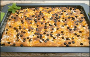 Foccacia De Naranja Y Chocolate
