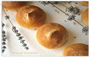 Panecillos De Pan Blanco Con Poolish De Yogur
