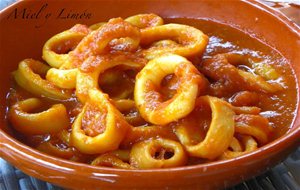 Calamares En Salsa Americana
