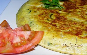 Tortilla De Cebolla Y Calabacín (5pp/ración)
