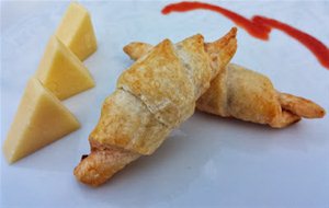 Hojaldre De Ternera Y Queso Chedar
