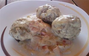 Albóndigas A La Carbonara
