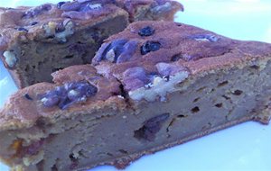 Bizcocho De Calabaza, Nueces Y Pasas
