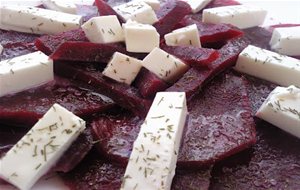 Ensalada De Remolacha Y Queso Fresco
