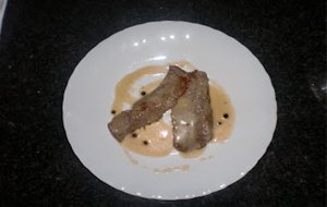 Filete De Ternera Con Salsa A La Pimienta
