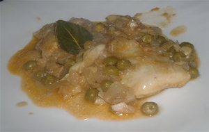 Bacalao Con Guisantes
