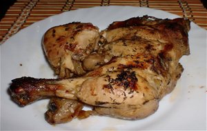 Pollo A La Sidra Al Horno
