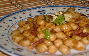 Garbanzos Con Jamon Serrano Y Premio!!
