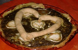Pastel De Espinacas, Atun Y Ricotta
