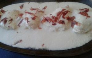 Pechugas Con Crema De Queso
