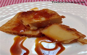 Leche Frita De Turrón Con Rebozado De Galleta
