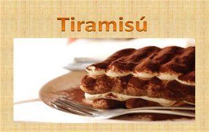 Tiramisú ( La Receta De Matelica, Zona De La Umbria De Italia)
