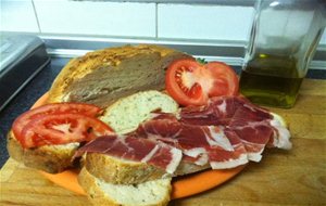 Pan Con Tomate. ( El Reto De Cocinamos Con Reina) Pa Amb Tomaquet
