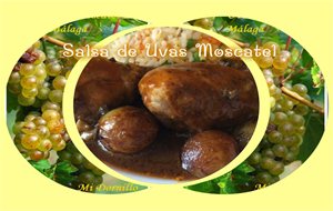 Salsa De Uvas Moscatel,(para Carne De Pollo,pescado Blanco...etc)
