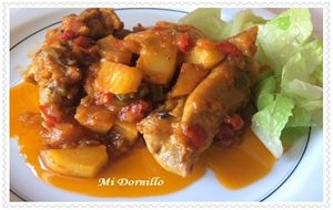 Pollo Al Curry" Diferente"
