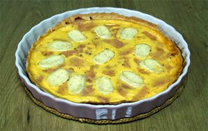 Quiche De Pavo Y Queso Brie
