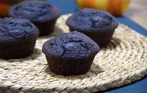 Muffins De Chocolate Y Calabaza
