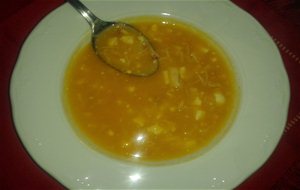 Sopa De Verdura Y Pollo
