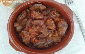 Higados Y Menudillos En Salsa
