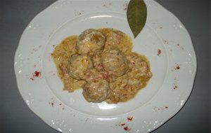 Albondigas A La Carbonara
