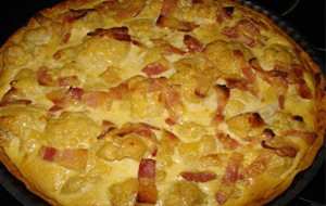 Quiche De Coliflor Y Queso
