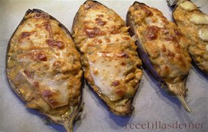 Berenjenas Rellenas De Pollo
