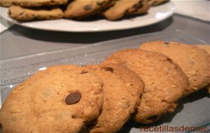 Galletas De Chocolate Y Avellanas
