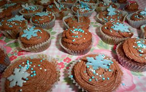 Mini-cupcakes De Chocolate 
