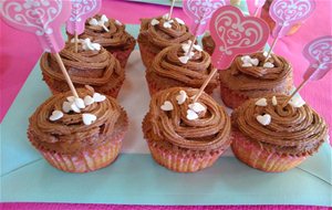 Cupcakes De Vainilla Con Nutella
