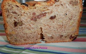 Pan De Nueces En Panificadora
