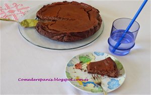 Pastel De Queso Y Chocolate
