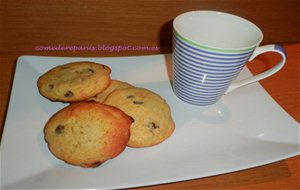 Cookies Con Pepitas De Tres Chocolates.
