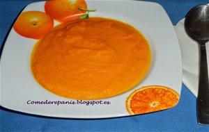 Crema De Zanahoria Y Naranja
