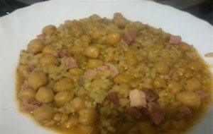 Mi Receta De Potaje De Garbanzos Y Arroz Con Hierbabuena By
