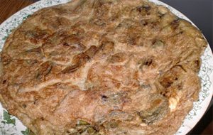 37º Receta: Tortilla De Alcachofas
