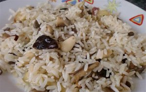 131º Receta: Arroz Con Setas Y Almendras
