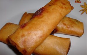 250&#176; Receta: Rollitos De Primavera Chinos Caseros
