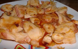 238&#176; Receta: Pulpo En Salsa
