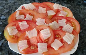 324&#176; Receta: Ensalada De Tomate Y Bacalao Salado
