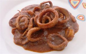 345º Receta: Calamares En Salsa Americana
